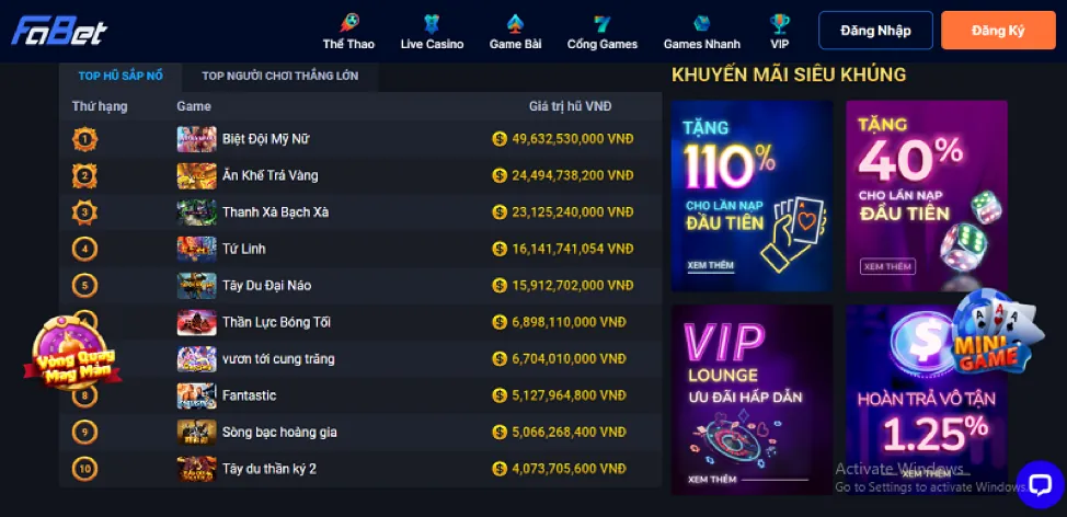 Bàn Sic Bo tại bj39 win